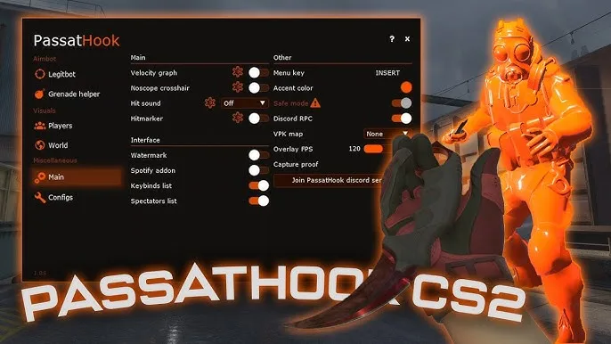 PassatHook CS2 UNDETECTED ESP